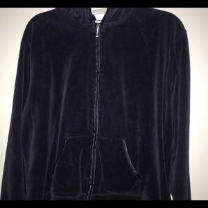 Dark blue soft jacket